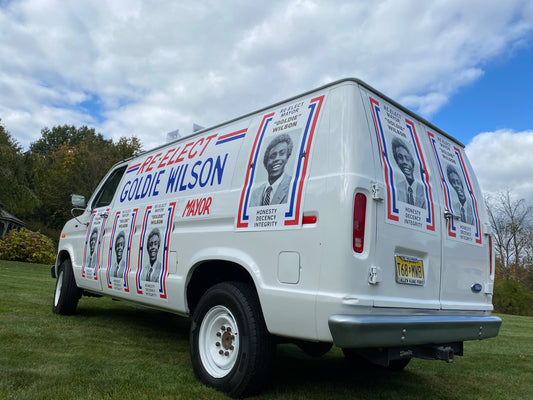 Rent the Goldie Wilson Van | One-of-a-Kind Tribute Vehicle